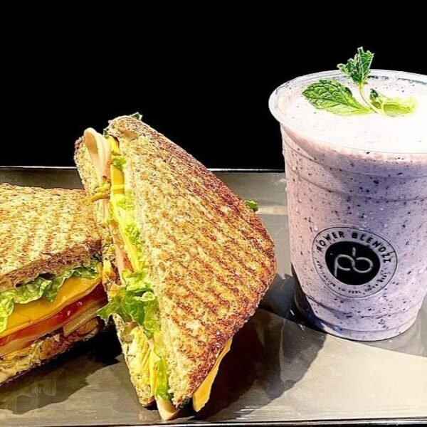 Power Combo 3 - Sandwich Or Wrap Plus Smoothie